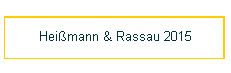 Heimann & Rassau 2015